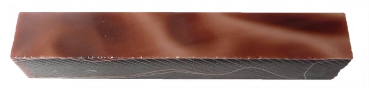 Acrylic Pen Blank 20 Dark/Light/Brown - Click Image to Close