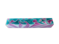 Acrylic Pen Blank 20 Aqua & Pink