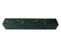 Acrylic Pen Blank 20 Dark Green/White Chip