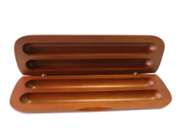 Double Pen Case Rosewood