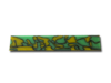 Acrylic Pen Blank 20 Green/Gold/Black Lines