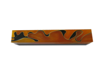 Acrylic Pen Blank 20 Orange/Black