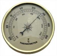 90mm Thermometer Ivory