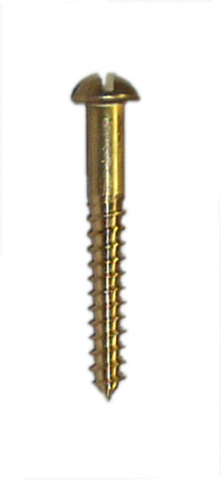 Brass R/head Screws 32mm x 8g x 200 - Click Image to Close
