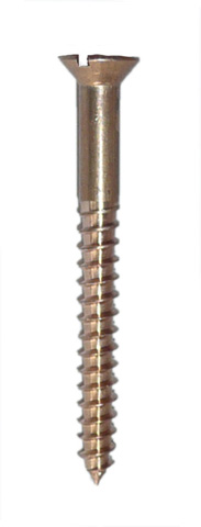 Sil Bronze Screws C/s 38mm x 6g x 200 - Click Image to Close