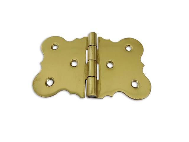 Brass Fancy Seat Hinge - Click Image to Close