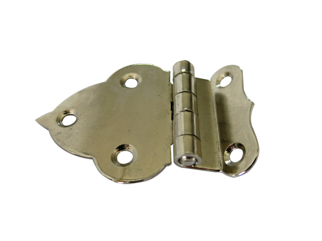 Brass Fancy Offset Hinge NP - Click Image to Close