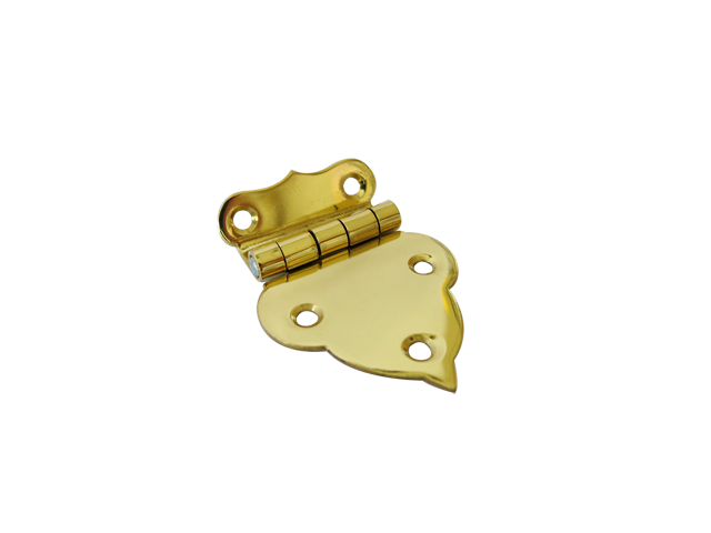 Brass Fancy Offset Hinge - Click Image to Close