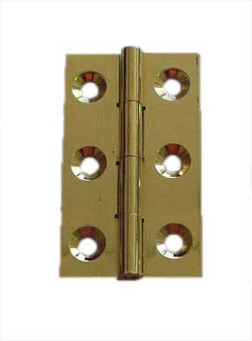 Solid Brass Hinge 38 x 22mm - Click Image to Close