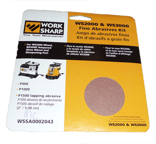 3000 Abrasive Kit Fine - Click Image to Close