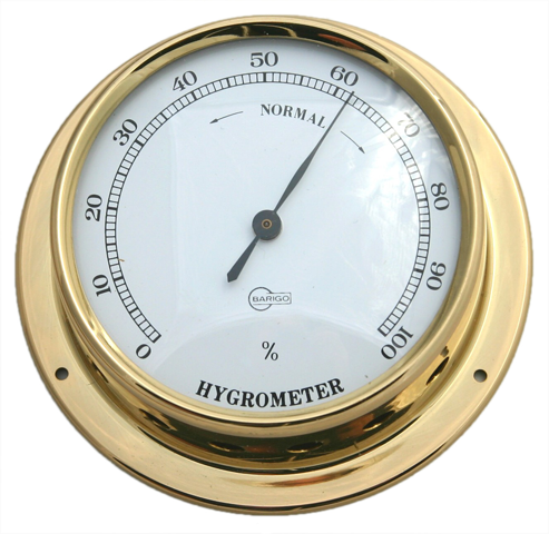 Barigo 70mm Hygrometer - Click Image to Close