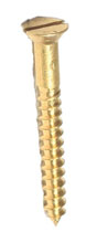 Brass C/sunk Screws 38mm x 8g x 20