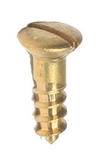 Brass Rsd/head Screws 13mm x 4g x 200